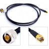 Cable Pigtail TP-Link para Antenas, Macho Tipo N a Hembra RP-SMA, 20 Cm