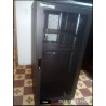 Gabinete piso 22rmu, Prf 100cm Alt 115cm 4 Ptas Fte Micro Perfora, Extrac, Ruedas Explorer, desarmado. Negro. Gtia: Nuevos