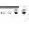 Camara IP Domo 2 Mpx, 2.8mm Poe Hikvision, Metalica, Led 30m, 1/3", Rj45, Onvif, h265, 10/100Mb, NoSD, IK10, IP67. Gtia: 90dias