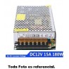 Fuente Reg. 12v, 15 A, sin fusibl, SOLA Ac -120/220v. Gta: 10 D, Serializar: