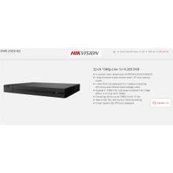 DVR 32 Cam, 1080p HiLook (Hikvision) +2 IP PentaHibrido 4Mpx, 1000Mbp,  Sop 2dd 6Tb,