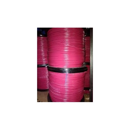 Bobina Cat 5e Elecon F Cobre 305m ROJO fab nac, 100% cobre, awg24.