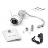 Camara IP WiFi Cañon 2.8mm 1MPx EzViz 2 Antenas, 1/4", IP66, Sd128Mb, Ir 30m, cs-cv310-a0-3b1wfr. 1xRj45. Gtia: 90dias