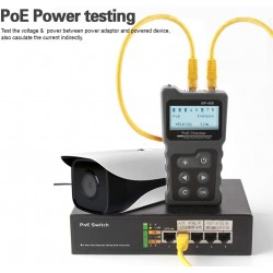 Probador Tester Switch y puertos POE, af, at, standard, Cable, Funda, Modo. Gtia: 30 dia