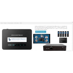 Estacion Base para 5 Telefonos VoIP dp720 Inalambricos WiFI, Grandstream Protocolo DECT.