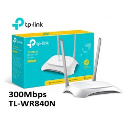 Router 300Mbp, 2 Ant, +Flujo Red Tp-Link 1Wan, 4Lan Rj45, Wds, Wss, Wps, b/g/n