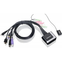 Kvm Serv-Switch, 4 Ptos USB, CON cables, Garantia: 10 dias fecha factura