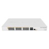 Switch 24p POE 4 Sfp. Mikrotik Admin, 500w 28 Ptos Gigabit Poe 802.3af/at, 30w License Lev 5. Grntia Gnral: 90 dias