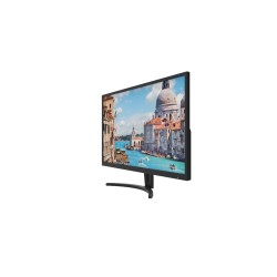 Monitor 32" Led, Vga Dvi Hdmi Hikvision Cornetas. TV In, Bnc In Out, Usb, Audio In Out, Negro, Grntia: 90 Dias