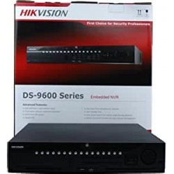 NVR 64 Cam IP 12Mpx, 8DD Sata, Hikvision, 4Raid, rs232/485, h265,  Alarm 16In/4Out, 3Usb, 1rca, 2Hdmi/Vga, 2U. Gtia: 90 Dias