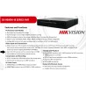 NVR 64 Cam IP 12Mpx, 8DD Sata, Hikvision, 4Raid, rs232/485, h265,  Alarm 16In/4Out, 3Usb, 1rca, 2Hdmi/Vga, 2U. Gtia: 90 Dias