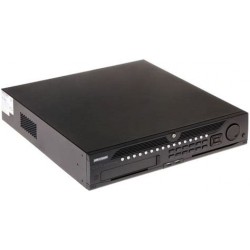 NVR 64 Cam IP 12Mpx, 8DD Sata, Hikvision, 4Raid, rs232/485, h265,  Alarm 16In/4Out, 3Usb, 1rca, 2Hdmi/Vga, 2U. Gtia: 90 Dias