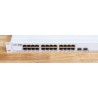 Switch Rout 24 Ptos +2Sfp Admin Mikrotik Cloud Sw, Layer 2, Rack 1U, Dual Boot OS v6, Level 5 license.  Gtia: 90 dias