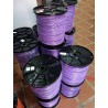 Bobina UTP CAT 6 Violeta hilo GND Elecon awg23, Gnd es hilo de tierra, 305m