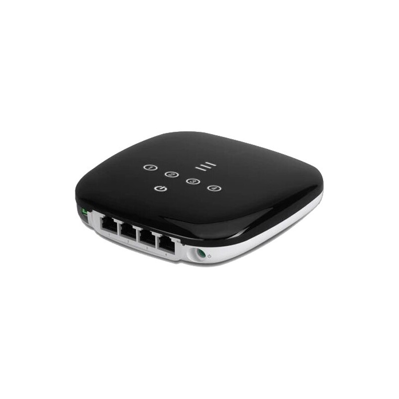 Router GPON Wi-Fi 4 MIMO 2x2, 1WAN, 4LAN G, UniFiber PoE 24v IN, ITU G.984, Gigabit, SC-APC 7w, Down2.4Gb UP1.2Gb Gtia:90d