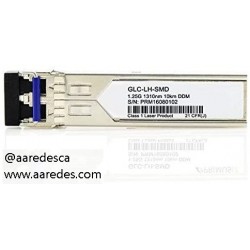 Puerto SFP SM LC, 10km, DDM, 1310u Monomodo, 1.25Gbps, Gtia: 90d GLC-LH-SMD/GLC-LH-SM/SFP-GE-L