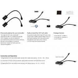 Extensor Hdmi Pasivo, 30m, Req 2 Cables Utp Cobre c5e o C6. Gtia: 30d