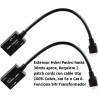 Extensor Hdmi Pasivo, 30m, Req 2 Cables Utp Cobre c5e o C6. Gtia: 30d