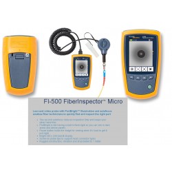 Fiber Inspector Micro-Fiber Optic Fluke Networks, Scope Camera with PortBright Illumination, Endface Inspect. Gtia:90d