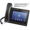 Teléfono Video IP 7" TouchSc Grandstream BT, USB, WiFi DualBand, Gigabit, PoE Android 7, Rj9, EHS Plantronic. Gtia: 90d