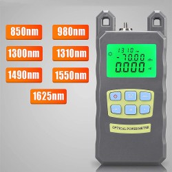 Optical Powermeter, FC SC, Zero FTTH 3xAA, -70dBm~+26dBm, 8x Wavelength 850/980/1300/1310/1490/1550/1625/1650