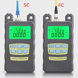 Optical Powermeter, FC SC, Zero FTTH 3xAA, -70dBm~+26dBm, 8x Wavelength 850/980/1300/1310/1490/1550/1625/1650