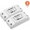 Control Bombillo E27 Inalambrico, SonOff bulb, 100-240vac, WiFi 802.11, RF 433Mhz Benjamin Macho Hembra, Android- IOS