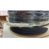 Fibra Optica SM Duplex armada hdpe, 300m 9/125 tight buffer 900µm, 1310 –1550nm Mono G.652D, patch cord blanco Amarillo.