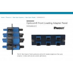 Modulo Fib Opt Panduit, 6 SC, p/FRME2-3