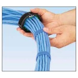 Peinador Organiza Cables Panduit Verde y Amarillo. Cat 5e y Cat 6 PN-364931