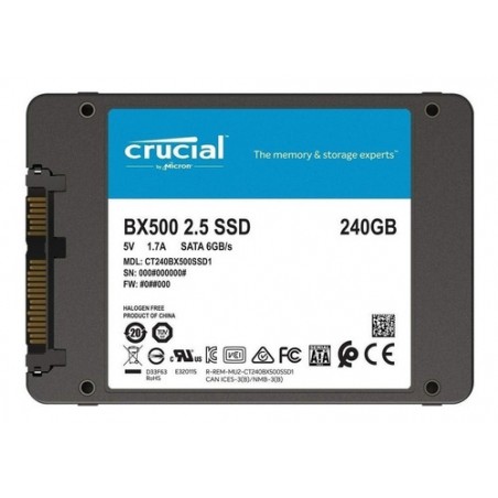 Disco Duro SSD 240 Gb Solido S3, Crucial. Garantia: 90 dias factura