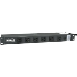 Regleta Electri 12 AC, Tripp Lite 20 Amp p/Rack, Sin Switch On/Off, Ideal p/Ups Garantia Gnral: 90 Dias segun Factura