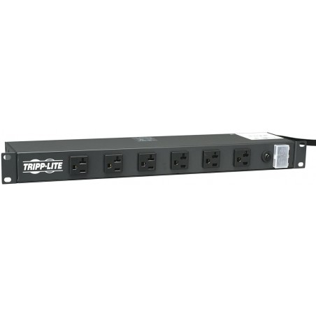 Regleta Electri 12 AC, Tripp Lite 20 Amp p/Rack, Sin Switch On/Off, Ideal p/Ups Garantia Gnral: 90 Dias segun Factura