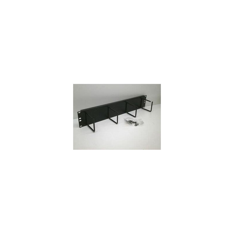 Organizador Horizontal 2U, Frontal, h 3.5"_w 4" Fingers, Siemon