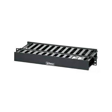 Organizador Horizontal 1 u, Frente/Trasero Panduit. High:1.7" x Wide:19.0" x Depth:8.9"