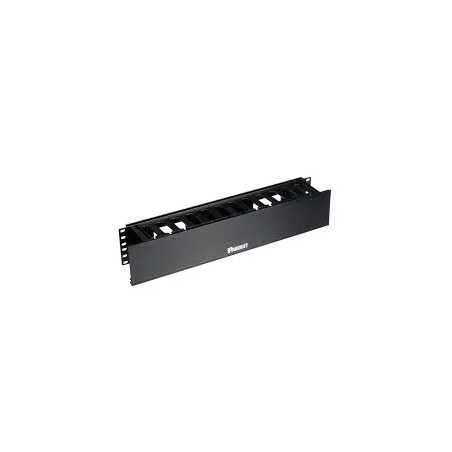 Organizador Horizontal 2rmu Frente, Panduit 3.5"H x 20.2"W x 3.7"D (89 x 573 x 9mm