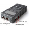 Tester Ccctv IP 4K 8Mpx 4en1, WiFi, 5" 4en1, Usb, hdmi, SD, Ptz,  touchscreen, POE Lantest Rj45 Gigabit, 12v_25w, Onvif, 1A