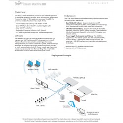 Dream Machine Pro Security Gateway Unifi 1rmu, 8 GLan, 1Wan, 1x 10G SFP, NO HDD Enterprise-grade UniFi OS Console