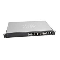 SWITCH 24 PTOS POE +2 GIGABIT 400W, YUANLEY, RACKEABLE  10/100 MBPS, MAX 16W IEEE802.3 AF/AT GTA:120 DÍAS