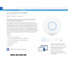 AP Ubiquiti UniFi, Dual Band 2.4/5GHz MU-MIMO4x4, 500 Usuarios, 122m, 802.11ac Wave2, 2533Mbps 8BSSID, 1LAN Gb, 1LAN Gb PoE 48v