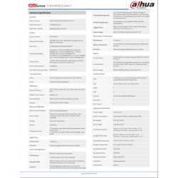 NVR 16 Cam IP hasta 12Mpx, Dahua Wiz Sense, 1Usb Bckp, _1dd S3 8Tb, Onvif 2Usb, h265, Hdmi 4K - Vga. Gtia: 90d