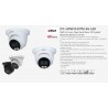 Camara IP Domo 2 Mpx Vu 2.8mm AI Dahua IP67, blanc, IR30m 1/4", Rj45 Poe Onvif 100Mbps, 2SLed, Microfono. Gtia: 90d