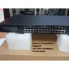 Switch 24 Ptos Gigabit, Rackeable 10/100/1000 Mbps. Gtia: 90 dias