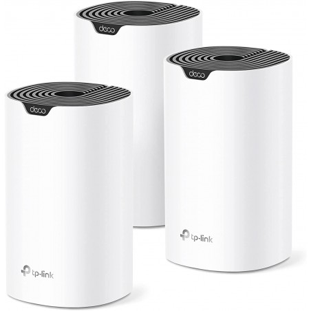 Extensor Mesh Tp-Link Dual AC1200, 3 und 2Rj45x 1000Mbps LanWan, 5500ft2 802.11kvr, 300/867Mbp ac/n. Gtia:30 dias