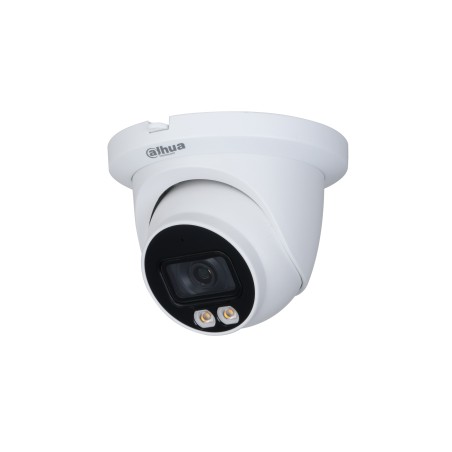 Camara IP Domo 2 Mpx Vu 2.8mm AI Dahua IP67, blanc, IR30m 1/4", Rj45 Poe Onvif 100Mbps, 2SLed, Microfono. Gtia: 90d