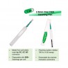 Kit de Limpieza de fibra optica 8 piezas bag, 2x Pen 1.25-2.5mm-800, FC SC ST LC 100 Isop, Caset-550, 1Brocha, 1Soplador,