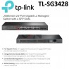 Switch 48 ptos 1000Mbps 4 Sfp, Tp-Link L2, L3, L4, QoS, 4k Vlan, SNMP v1/v2c/v3