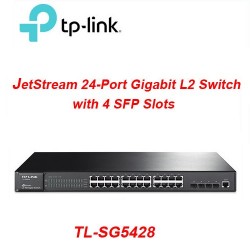 Switch 48 ptos 1000Mbps 4 Sfp, Tp-Link L2, L3, L4, QoS, 4k Vlan, SNMP v1/v2c/v3