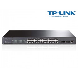 Switch 48 ptos 1000Mbps 4 Sfp, Tp-Link L2, L3, L4, QoS, 4k Vlan, SNMP v1/v2c/v3