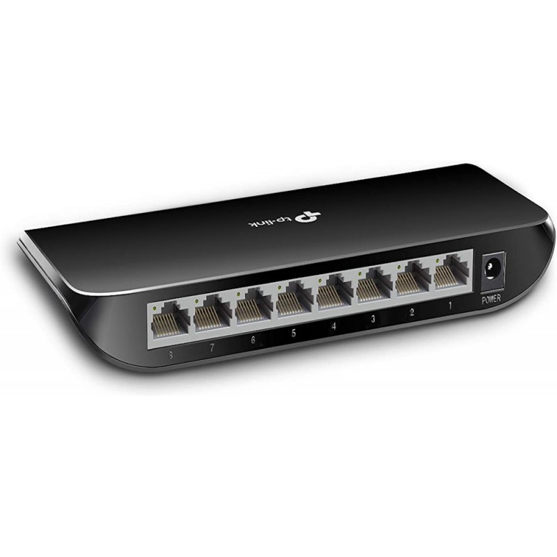 Switch 8 Ptos 100/1000Mbp Escrit Tp-Link Gtia: 30 Dias Local